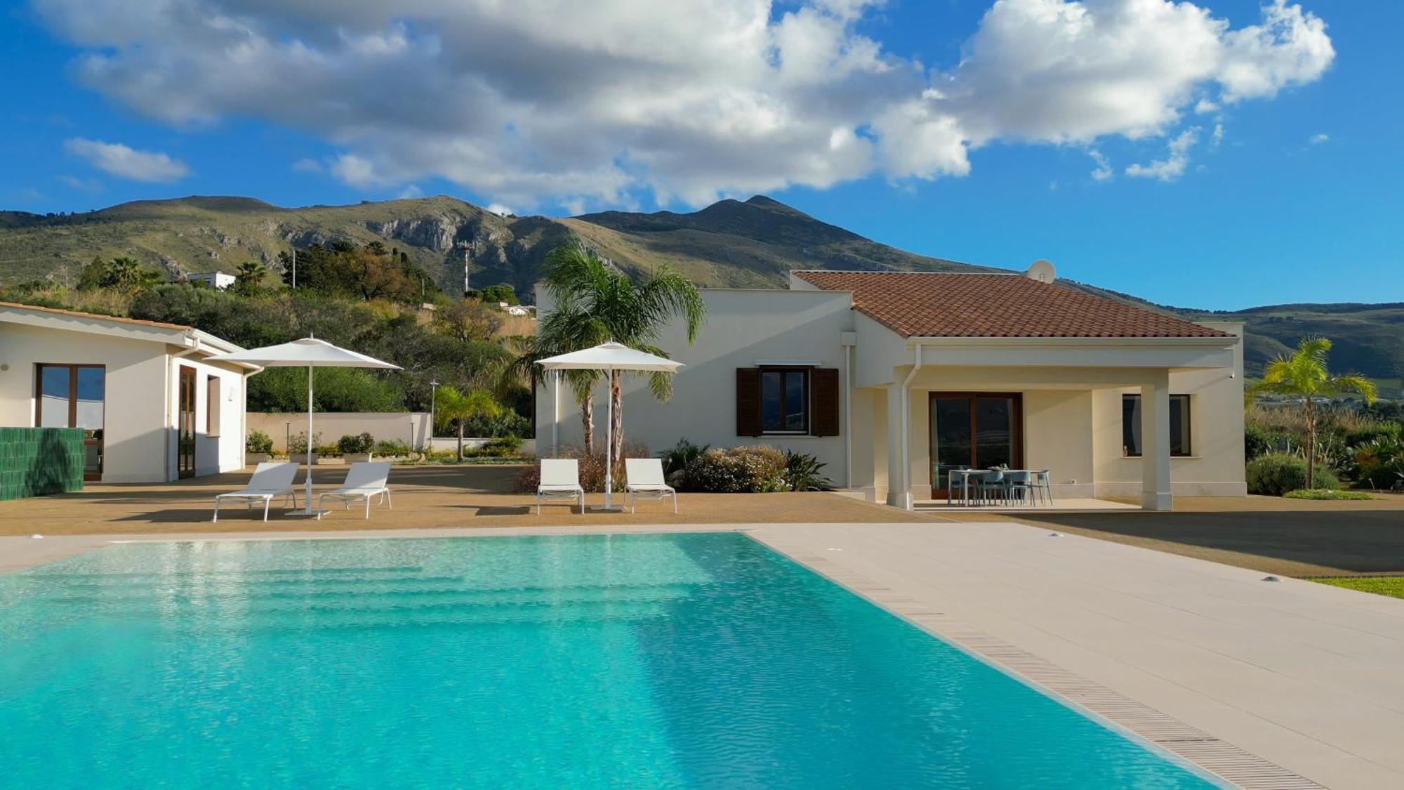 Villa Etesiae Кастелламмаре-дель-Голфо Экстерьер фото